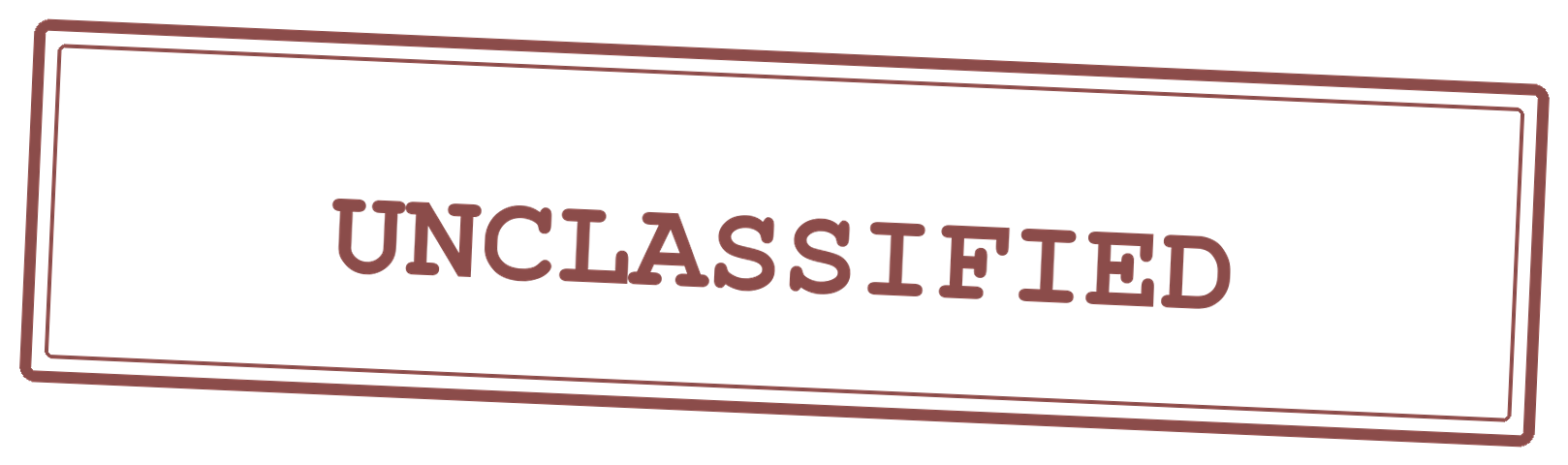 Unclassified rubber stamp